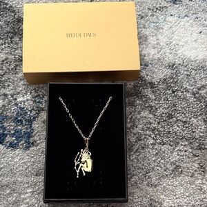 Heidi Daus Silver Climber Pendant Necklace